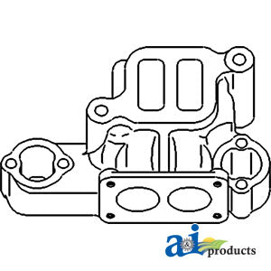 A-A4640R Manifold, Intake PN: A4640R