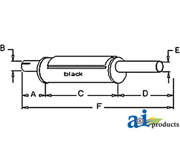 A-A59765 Muffler PN: A59765