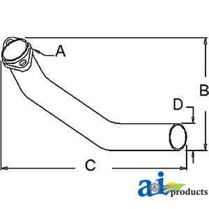 A-AR20582R PIPE PN: AR20582R
