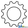A-ACSPROCKET158 Sprocket w/ 1 5/8
