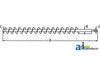 A-AH114715 Auger, Tank Cross, Rear PN: AH114715