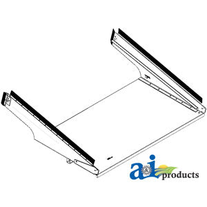 A-AH112544 Sieve Shoe Frame PN: AH112544