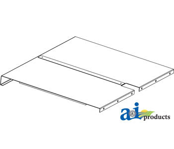 A-AH124954 Feeder House Bottom, False PN: AH124954