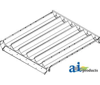 A-AH131234 Trough, Front Auger, Shoe Grain Supply PN: AH131234
