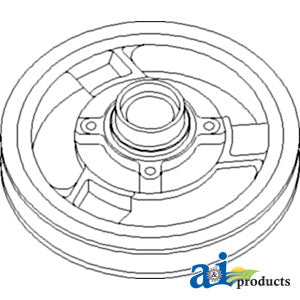 A-AH139936 Pulley, Header Electromagnetic Clutch PN: AH139936
