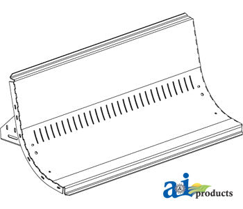 A-AH143048 Sheet, Bottom Straw Chopper PN: AH143048