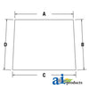 A-AH166648 Glass, Windshield (Glass Only) PN: AH166648