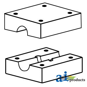A-800618M94 Walker Wood Blocks, Set of 2 Pieces PN: 800618M94