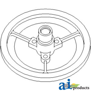 A-AH204179 Sheave, Outer, Fan Driven PN: AH204179