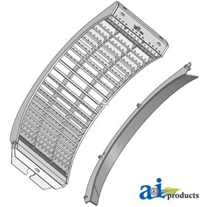 A-AH205259 Concave, Front (Large Wire) PN: AH205259