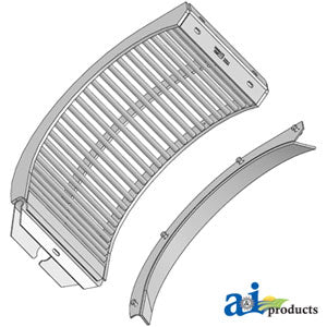A-AH206174 Concave, Front (Round Bar) PN: AH206174