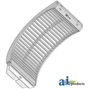 A-AH206455 Concave, Middle/Rear (Round Bar) PN: AH206455