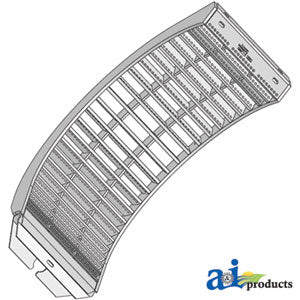 A-AH207851 Concave, Middle/ Rear, High Wear (Small Grain) PN: AH207851