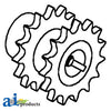 A-AH92689 Sprocket, Walker & Shoe Drive PN: AH92689