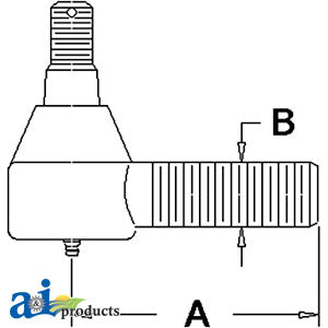 A-AH94057 Cylinder End PN: AH94057