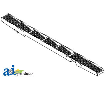 A-AH94468 Straw Walker, Rectangle Louvre PN: AH94468