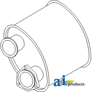 A-AL113991 Muffler PN: AL113991