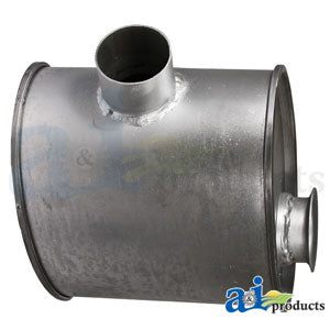 A-AL82411 Muffler, RH Exhaust PN: AL82411