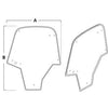 A-AM135030 Glass, Door (RH) PN: AM135030
