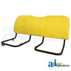 A-AM140623 Bench Seat Back, Yellow Vinyl, W/ Metal Frame PN: AM140623