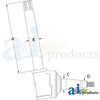 A-AR53880 Spindle (RH/LH) PN: AR53880