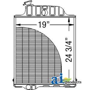 A-AR61881 Radiator PN: AR61881