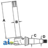 A-AR74606 Spindle (RH/LH) PN: AR74606
