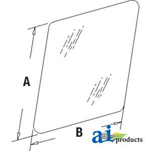 A-AT154429 Glass, Windshield, Upper PN: AT154429