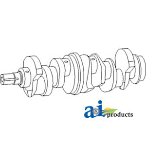 A-RE506195 Crankshaft, Taper Nose PN: RE506195