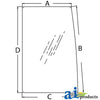 A-AT183084 Glass, Door, Rear, Upper - Sliding - If Front Latch Lower Than Rear Latch PN: AT183084