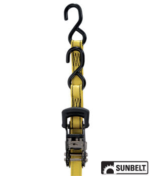 A-B1312600 PRO GRIP Ratchet Tie Down, Standard Duty, 16' x 1