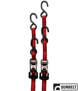 A-B1318420 PRO GRIP Ratchet Tie Down, Standard Duty, 6' x 1