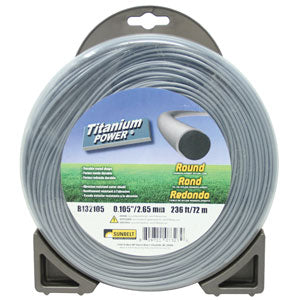 A-B132105 Titanium Power Trimmer Line, .105