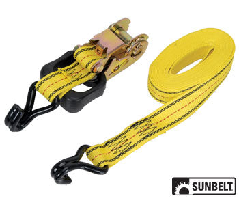 A-B1350701 PRO GRIP Ratchet Tie Down, Standard Duty, 16' x 1-1/2