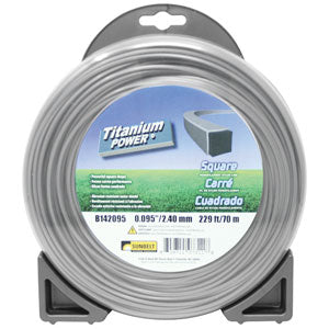 A-B142095 Titanium Power Trimmer Line, .095