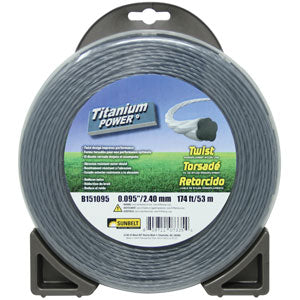 A-B151095 Titanium Power Trimmer Line, .095