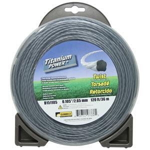 A-B151105 Titanium Power Trimmer Line, .105