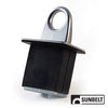 A-B1810101 PRO GRIP Anchor Point, Chrome, w/ Rubber Block, Cut Case PN: B1810101
