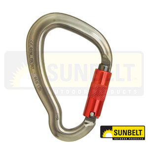 A-B1AB7780001V1KK CARABINER, FERRATA ALUMINUM, TRIPLE ACTION, POLISH PN: B1AB7780001V1KK