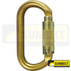 A-B1ABKL321SS Carabiner-Oval OS Keylock, Supersafe, SS PN: B1ABKL321SS