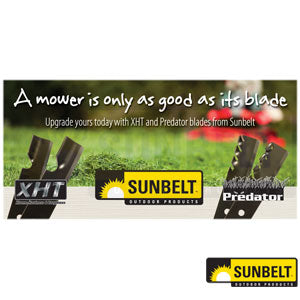 A-B1AC350SIGN A-FRAME BLADE DISPLAY RACK HEADER SIGN PN: B1AC350SIGN