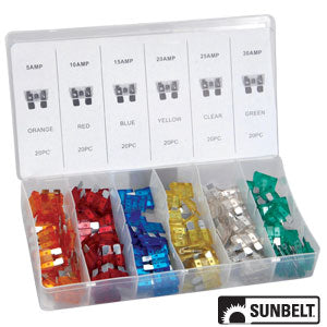 A-B1AC94 ATC Fuse Assortment, 120 pieces PN: B1AC94