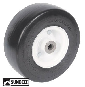 A-B1CO106 WHEEL-SMOOTH, 9X3.5X4, WHITE PN: B1CO106