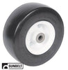A-B1CO106 WHEEL-SMOOTH, 9X3.5X4, WHITE PN: B1CO106