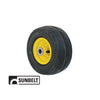 A-B1CO8550 CASTER-SMOOTH, 9X3.5X4, TUBELESS, YELLOW PN: B1CO8550