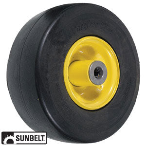 A-B1CO8579 WHEEL-SMOOTH, 9X3.5X4, SOLID, YELLOW PN: B1CO8579