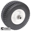 A-B1CO8867 WHEEL-TURF, 9X3.5X4, SOLID, WHITE PN: B1CO8867