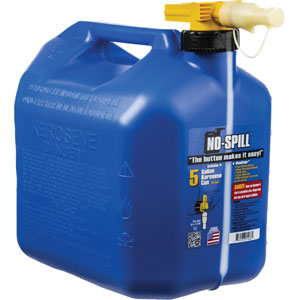 A-B1NS1466 Fuel Can, No-Spill CARB Kerosene Can w/ View Stripe (5 gallon) PN: B1NS1466