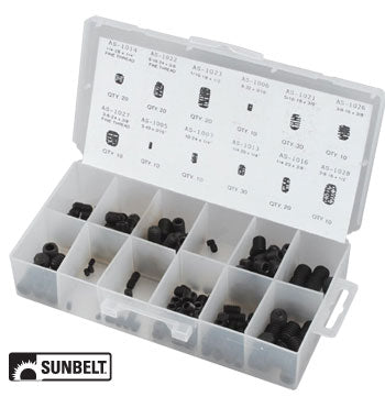A-B1SB10 Set Screw Assortment (200 pieces) PN: B1SB10
