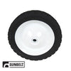 A-B1SB276 WHEEL-DECK, 7X1.5, DIAMOND, STEEL, WHITE PN: B1SB276
